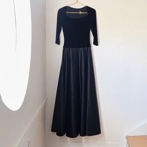 RARE JS Collections Black Gown